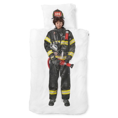 Feuerwehr Kinder-Bettwäsche